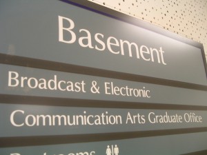 Sign at San Francisco State, home of academic station KSFS (Photo: J. Waits) Sign at San Francisco State, home of academic station KSFS (Photo: J. Waits)