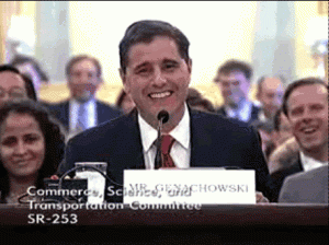 Julius Genachowski at his Senate confirmation committee hearing last week.