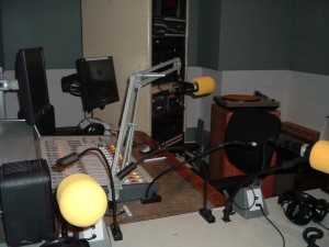 ONe of the studios at KALX