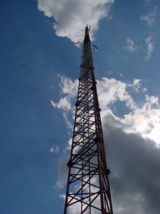 WLS Radio Tower Photo by Garrett Wollman