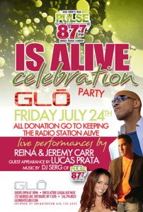 Invitation to "87.7 Is Alive Celebration"