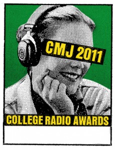 CMJ Announces Nominees for 2011 College Radio Awards