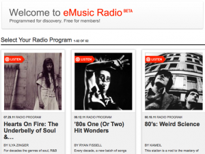 eMusic Radio