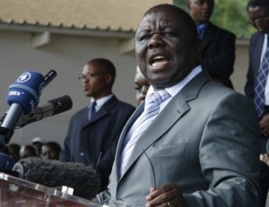 Zimbabwe Prime Minister Morgan Richard Tsvangirai