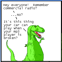 Dinosaurs remember commercial radio