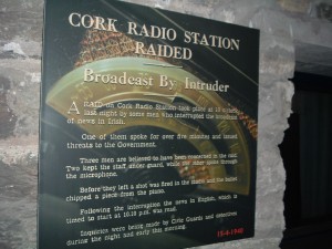 Exhibit at the Cork Radio Museum (Photo: J. Waits)