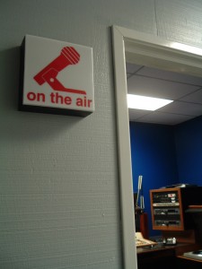 On the Air sign