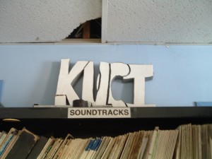 KUCI Sign, Spring 2012 (Photo: J. Waits)