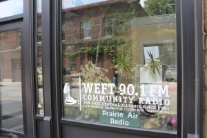 WEFT in Champaign, Illinois (Photo: J. Waits)