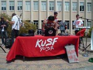KUSF Rally April 2011 (Photo: J. Waits)
