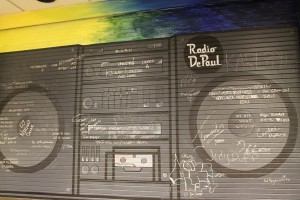 Mural at Radio DePaul in July 2012 (Photo: J. Waits)