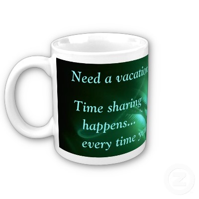 Vacation Time Sharing Mug
