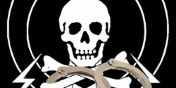 Pirate radio in handcuffs