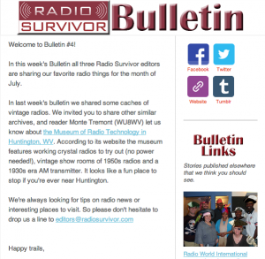 Radio Survivor Bulletin 4