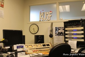 KUSF.org studio in 2013