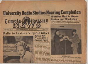 Temple University News from 1947