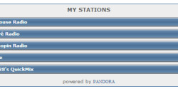 Pandora station export