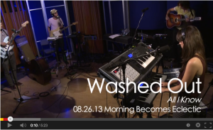 Washed Out on KCRW YouTube video