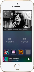 Slacker iOS7 app