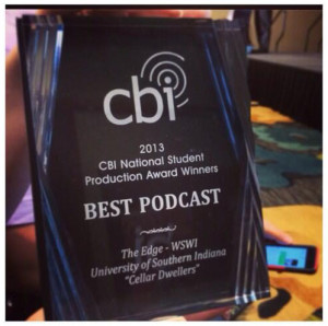 WSWI 2013 CBI podcast award