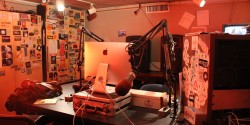 college radio station WRBB Studio