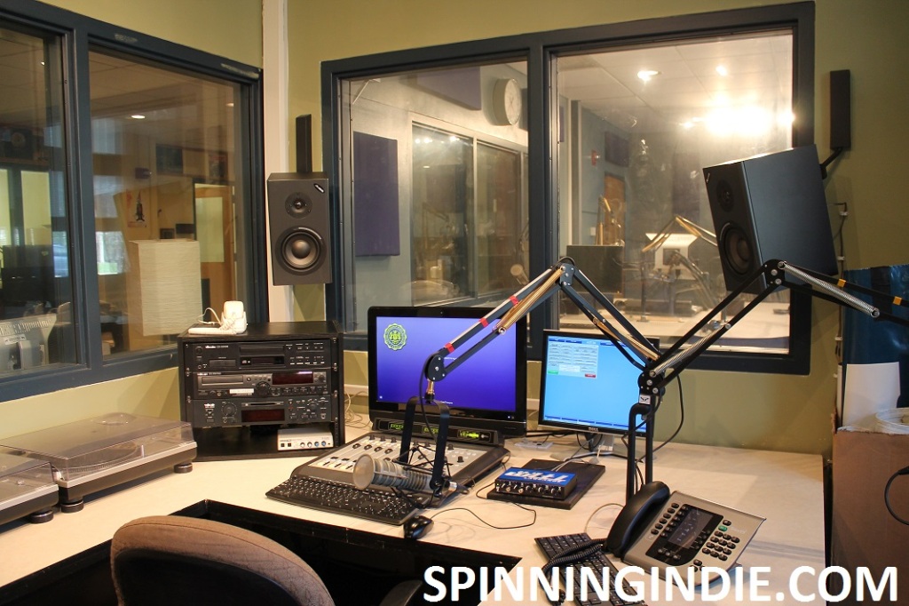 Production studio at high school radio station WLTL