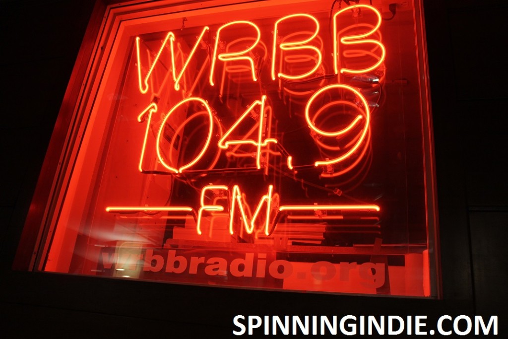 Neon WRBB sign