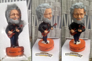 Jerry Bobbleheads for the KPFA 'thon.