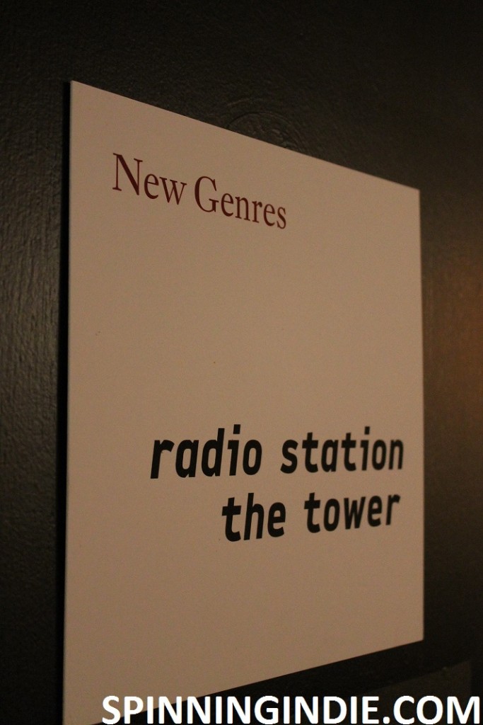 New Genres. Radio Station the Tower sign