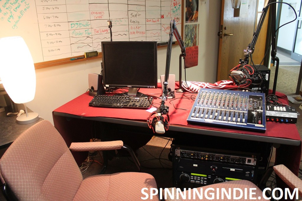 Bellarmine Radio studio