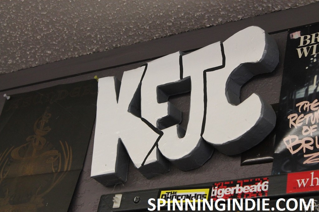 KFJC sign by Leo Blais