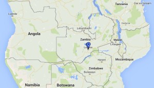 Zambia map