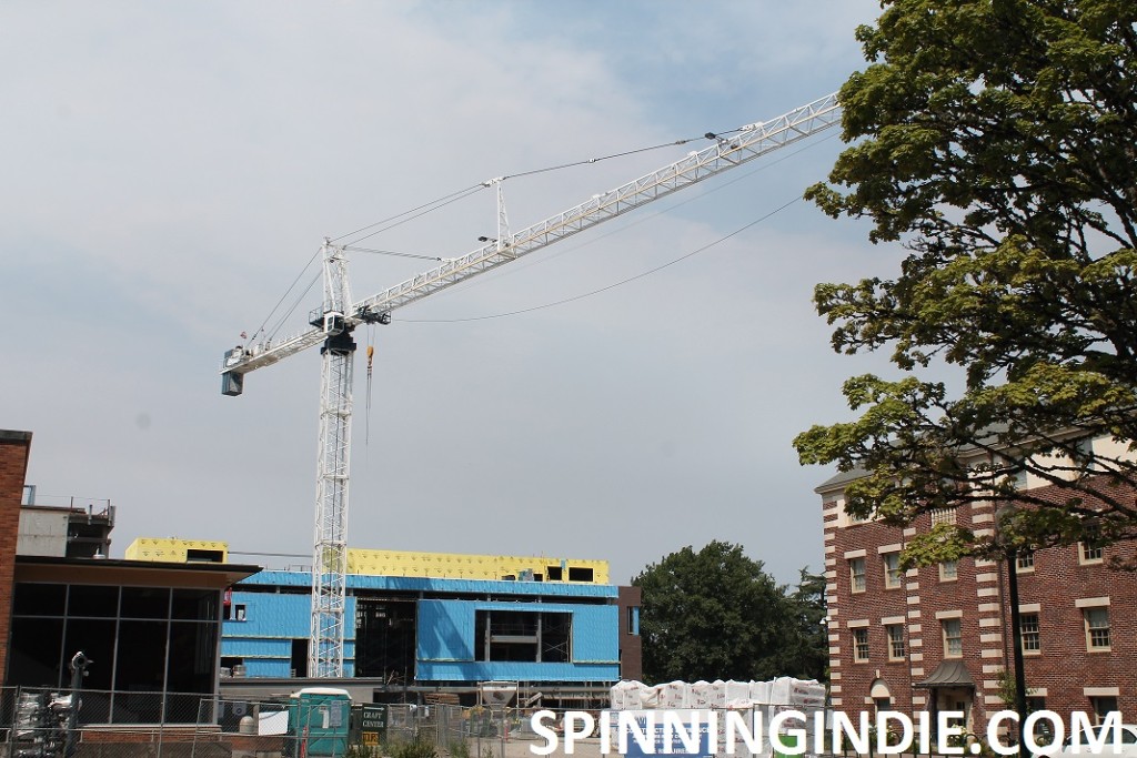 construction at University of Oregon