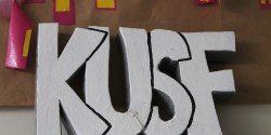 KUSF sign in 2015 - Photo: J. Waits