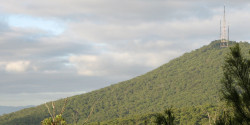 Mount Dangenong via World Radio Map