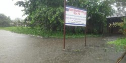 Radio Brahmaputra, sign in flood