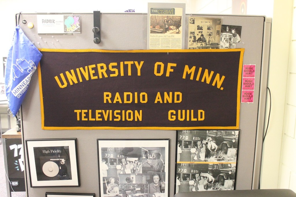 historical artifacts at radio K