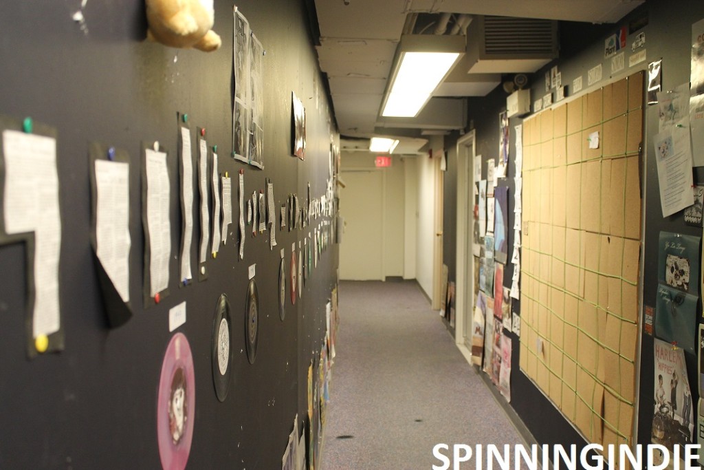 Hallway at WMCN. Photo: J. Waits