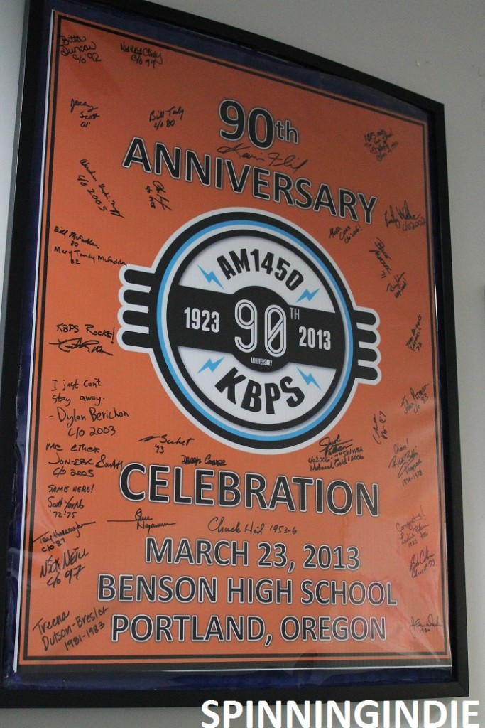 KBPS 90th anniversary poster. Photo: J Waits