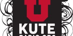 KUTE logo for college radio station KUTE