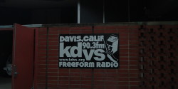 college radio station KDVS. photo: Jennifer Waits