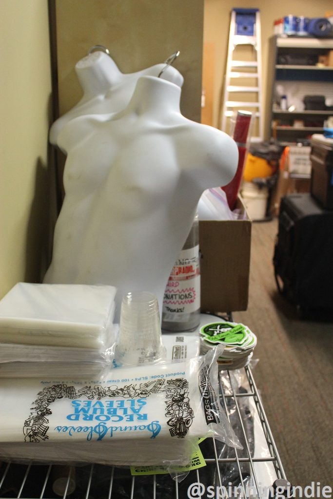 Mannequin at CHIRP Radio. Photo: J. Waits