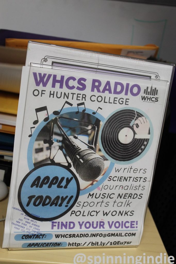 WHCS recruitment flyer. Photo: J. Waits