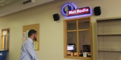 college radio station Met Radio. Photo: J. Waits