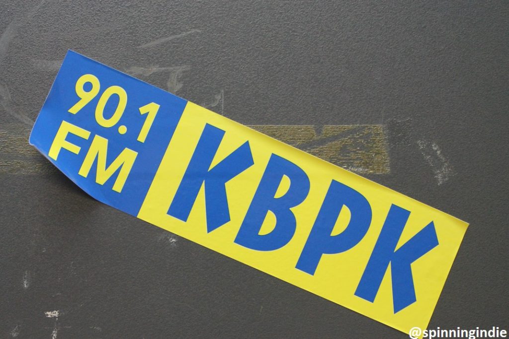 KBPK sticker. Photo: J. Waits