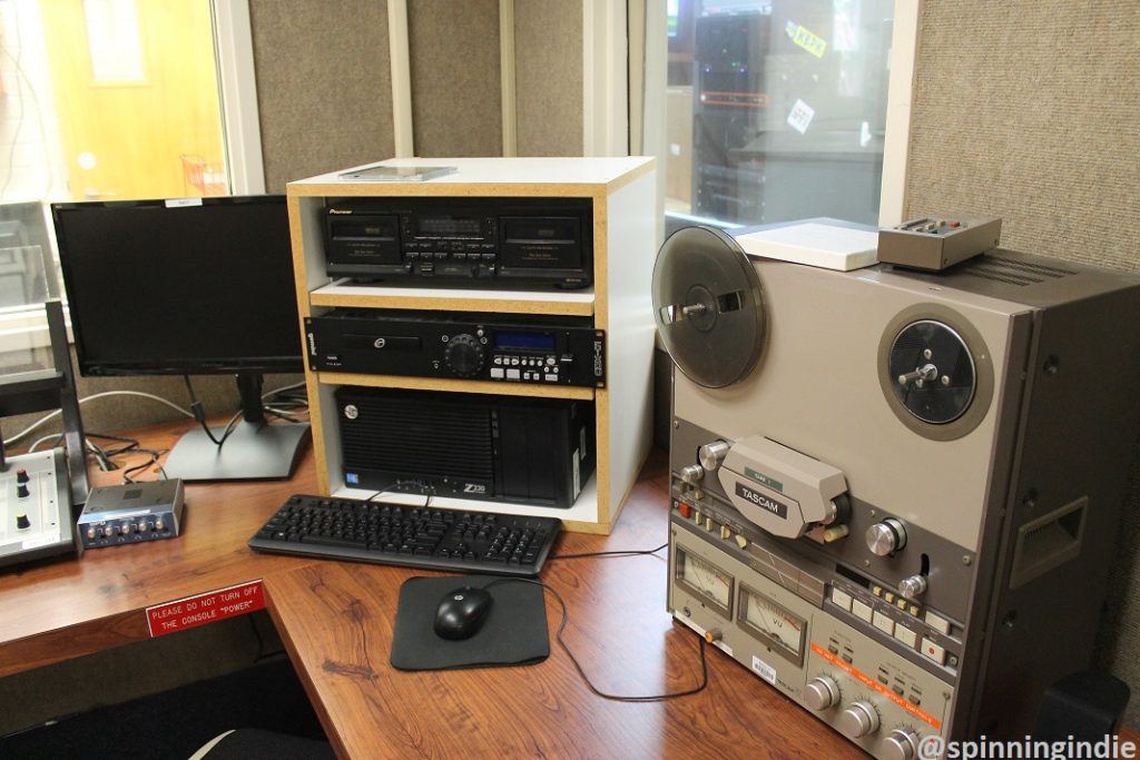 Reel-to-reel in KBPK studio. Photo: J. Waits