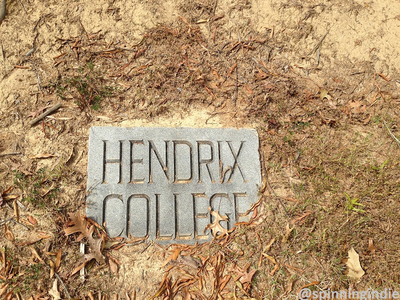 Hendrix College marker. Photo: J. Waits