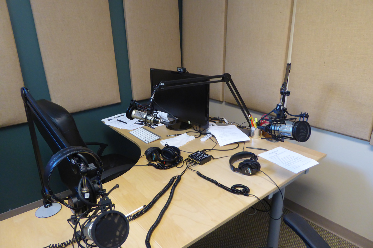 BCB podcast studio