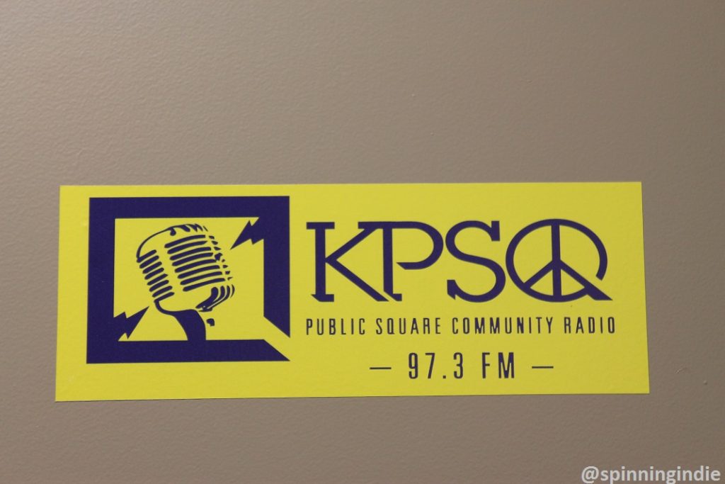 KPSQ sticker. Photo: J. Waits