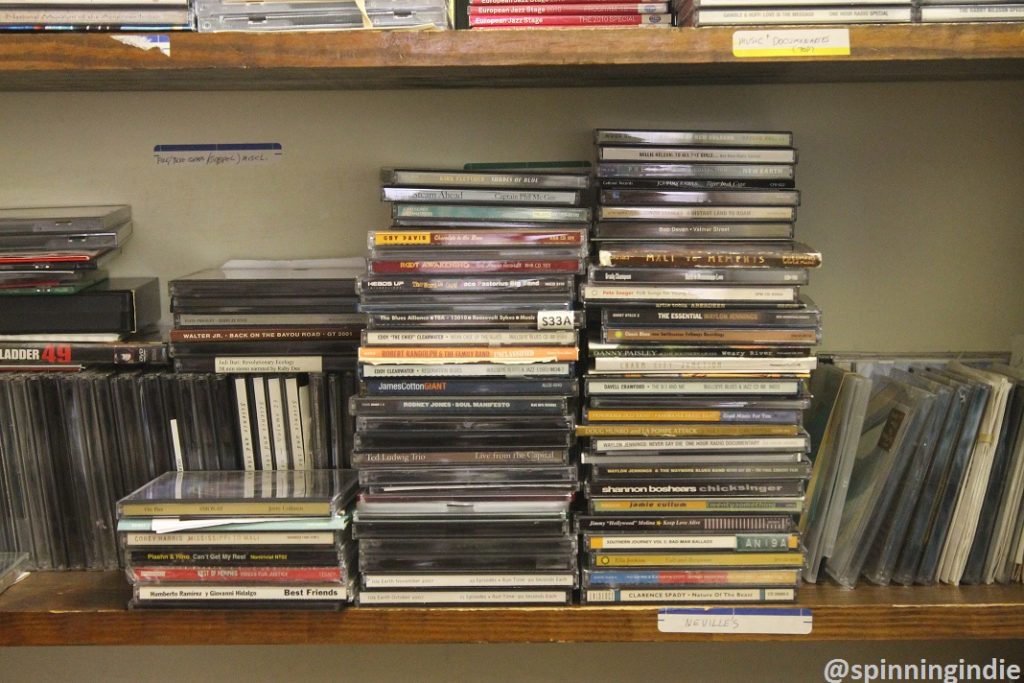 CDs in the KABF music library. Photo: J. Waits